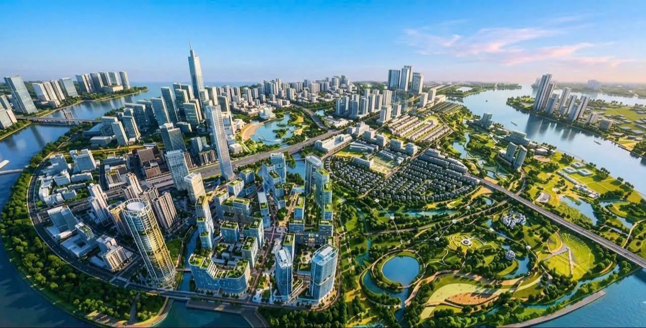 The Megapolis Thủ Thiêm nằm tại Khu đô thị Thủ Thiêm, TP. Hồ Chí Minh